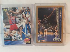 Lot of 2 Shaquille ONeal Rookie Cards