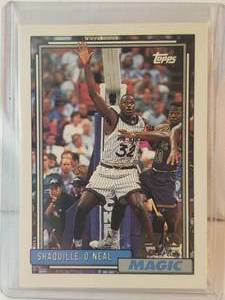 Shaquille ONeal Rookie 1993 Topps No. 362