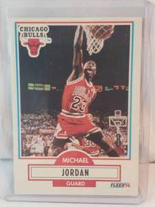 Michael Jordan 1990 Fleer No. 26