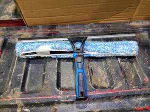 Plumbing tools, and window squeegee
