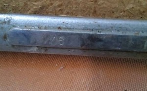 Open end box wrench 1-116 in.