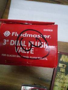 Fluidmaster 3in dual flush valve kit, New