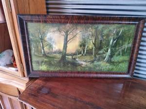 Vintage countryside print
