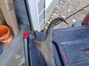 Pronghorn antlers on wood plaque
