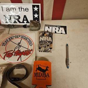 Box of hunting and gun parts,archery accessories