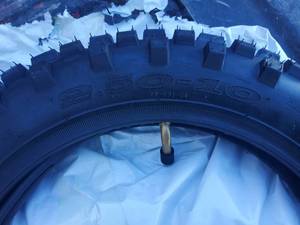 Dirt bike tires x 2, NEW