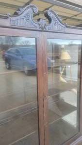 Antique China Cabinet (With Key)