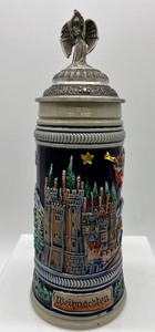 lot 61 image: THEWALT - Western Germany Stein - Angel Top