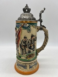 lot 65 image: Vintage Western Germany Beer Stein