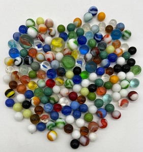 lot 74 image: Vintage Variety of Marbles #3