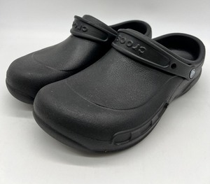 lot 86 image: NEW Black Closed Toe Crocs Size 10  12