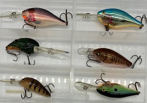 lot 110 image: Variety of Lures including Rapala
