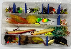 lot 116 image: Large Lot of Lures including Fly Lures