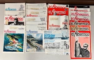 lot 127 image: Vintage IN Fisherman Magazines