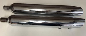 lot 311 image: Harley Davidson Official Muffler Exhaust Pipes