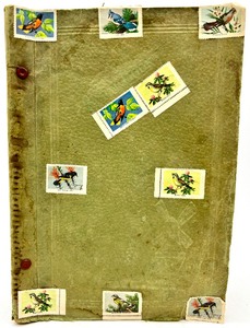 lot 136 image: Lovely Scrapbook of Vintage Postcard Ephemera
