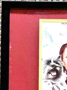 lot 182 image: RARE  Unique WIZARD OF OZ POSTER Signed by Karl Slover - Original Munchkin