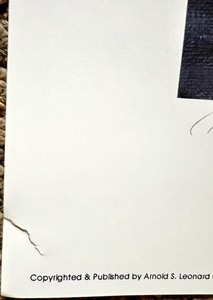 lot 201 image: Unframed Signed Artist Proof LAST TO LEAVE by LES C. KOUBA