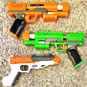 lot 237 image: HUGE FUN Lot of Several NERF Toy Guns