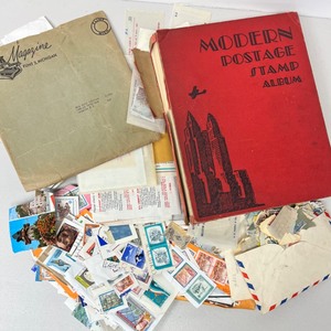 lot 247 image: Vintage Variety of Postage Stamps