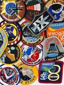 lot 251 image: Large Lot of Astronaut Patches including Apollo and More