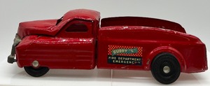 lot 527 image: Vintage BUDDY L & EDON Fire Department Truck
