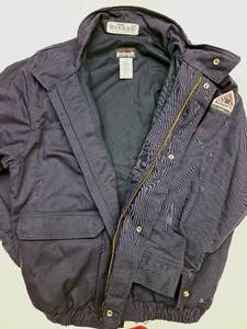 lot 550 image: Bulwark Protective Apparel Navy Lightweight Jacket - NWT - size Large Regular
