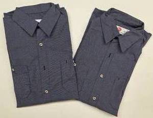 lot 553 image: GK Navy Shirts - NWOT - Size XL - 1 short sleeve  1 long sleeve shirt