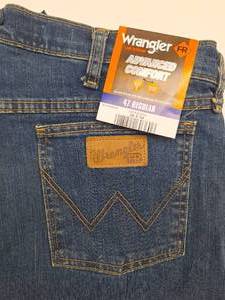 lot 582 image: WRANGLER FR (Flame Resistant) Mens Denim Advanced Comfort Jeans - 2112 - CAT 2 - NWT - Size 36 x 34 - 2 pairs