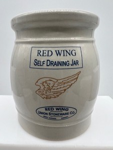 lot 454 image: RED WING POTTERY Commemorative Collectors - 2005 - Self Draining Jar