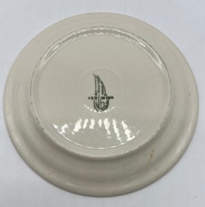 lot 461A image: Vintage RED WING STONEWARE POTTERY - Plate from Diamond Jims Club - Mendota Heights