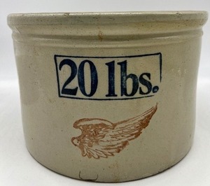 lot 470 image: Vintage RED WING STONEWARE POTTERY - 20 lbs. Crock