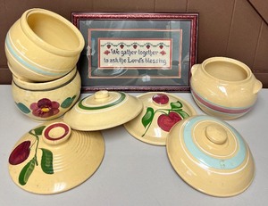 lot 491 image: Vintage Assortment of Odds and Ends including WATT POTTERY