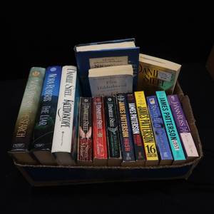VARIETY OF FAMOUS AUTHOR  BOOKS NICE LOT