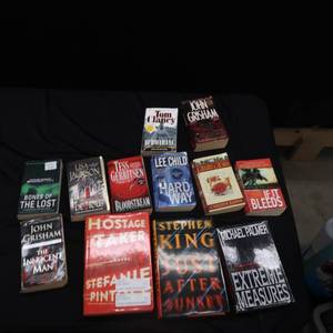 VARIETY OF FAMOUS AUTHOR  BOOKS
