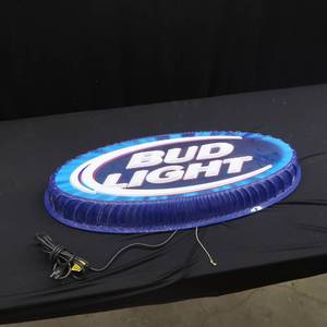 BUD LIGHT NEON BAR SIGN