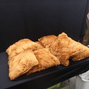 8 FUZZY PILLOWS