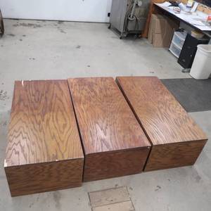 34 LAMINATED PLYWOOD BOXES