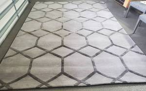 lot 5 image: JAIIPUR Patterned Wool Blend Gray Area Rug 8 x 11