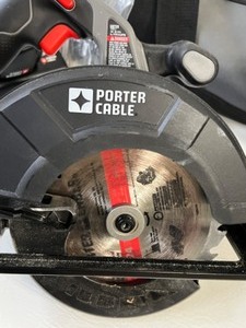 lot 27 image: Porter Cable 18V 6 Pcs Cordless Tool Set Bag