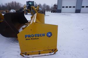 2021 Protech Model SP12L 12 Wheel Loader Snow Pusher