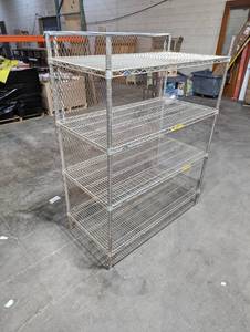 Industrial Rack - 4 Shelf - 48 x 24 x 62 - Heavy Duty