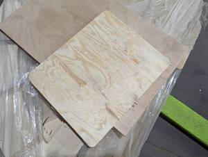 Pallet of Mixed Plywood shelvesdividers