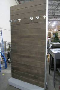 Rolling StorageDisplay Wall - Multi Sided - Heavy Duty - Retail or Home