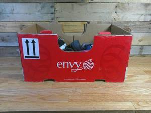 Apple Box of Kids Shoes, Boots, and Slippers