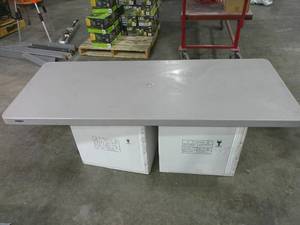Lifetime 6 ft Grey Portable Table Top-No Leg