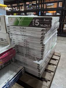 Pallet of mixed air filters