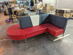 Ultimate New Retro Lounge - Pin Strips Seating - 3 sections - Commercial Grade