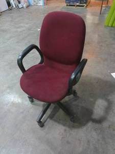 Red Cushion HDN Office Chair-No Longer Adjusts Heights