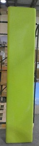 Large 90 x 18 Vinyl Upholstered Bench Cushion-Pea Green